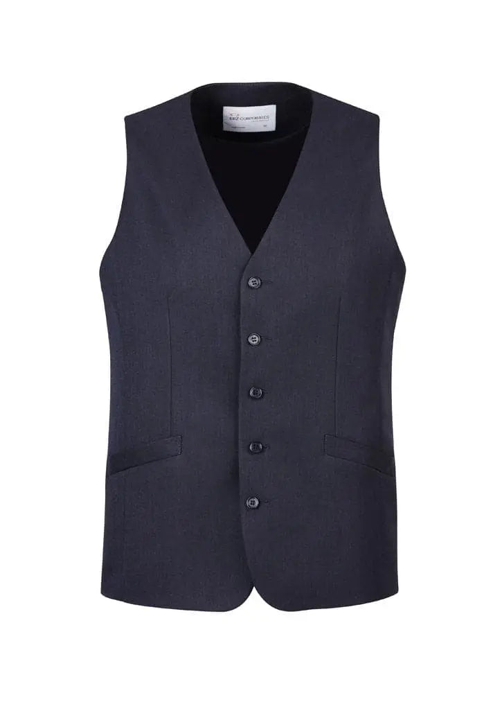 Biz Corporates Mens Longline Vest 90112 Metro Workwear.